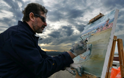 Tarihi ve doğal güzellikleri seyyar şövalede canlandırıyor / Ek fotoğraflar